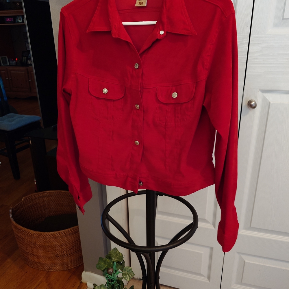 DC Red Stretch Jacket